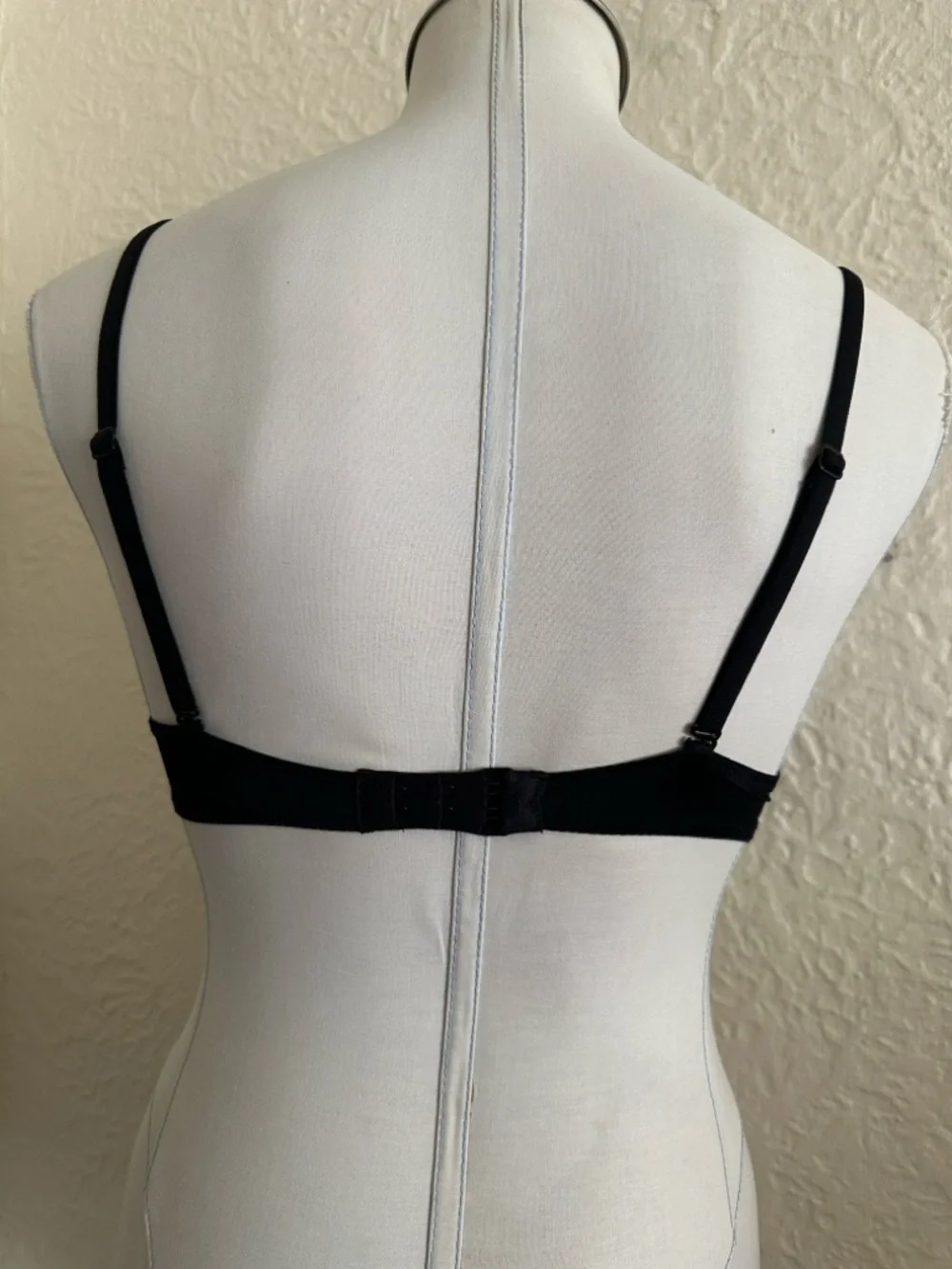 Victoria’s Secret Pink Wear Everywhere Super Push-Up Black Bra 32A - Picture 5 of 9